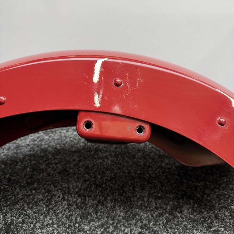 Indian Scout front fender / mudguard in Indian red